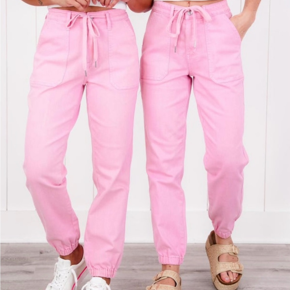 Judy Blue Pink Joggers